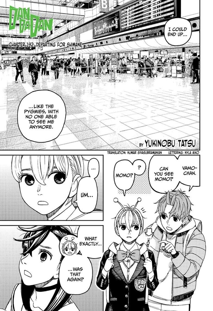 Dandadan Chapter 192 - Page